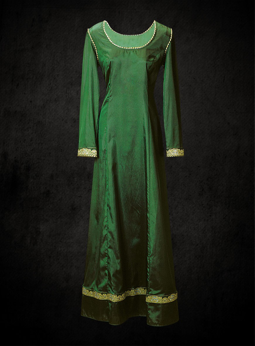 Grünes Kleid 13. Jhd. 