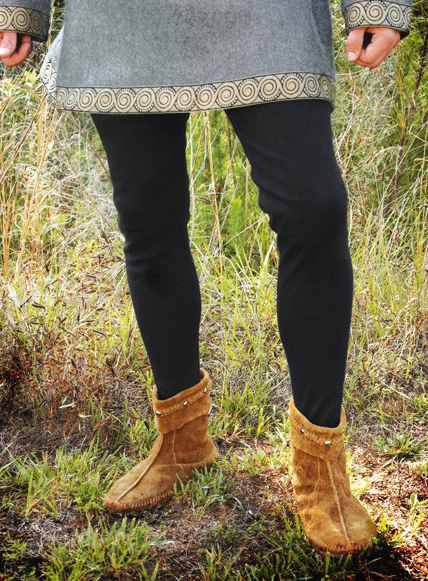 Schwarze Herrenstrumpfhose 