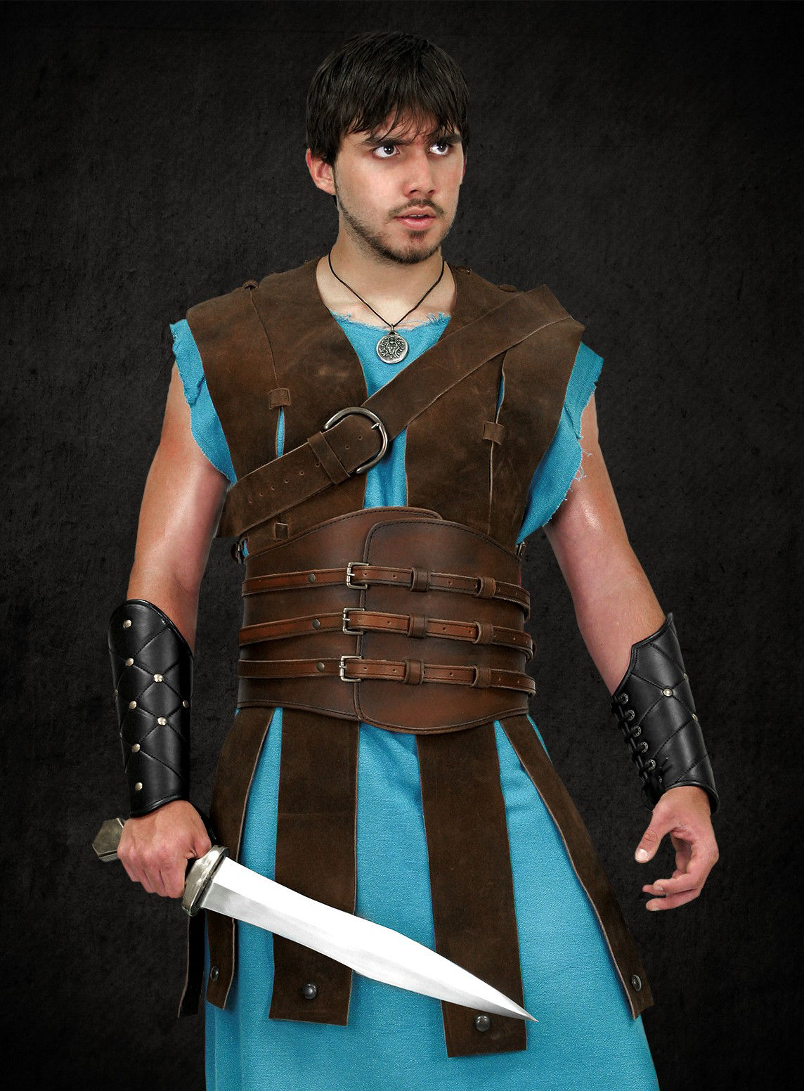 Lederweste Gladiator 