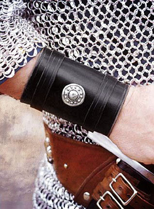 Lederarmbänder mit Emblem 