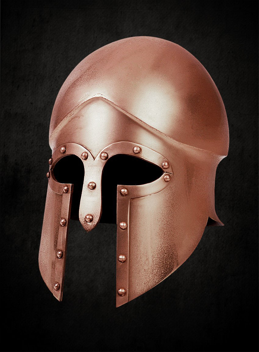 Korinthischer Bronzehelm 