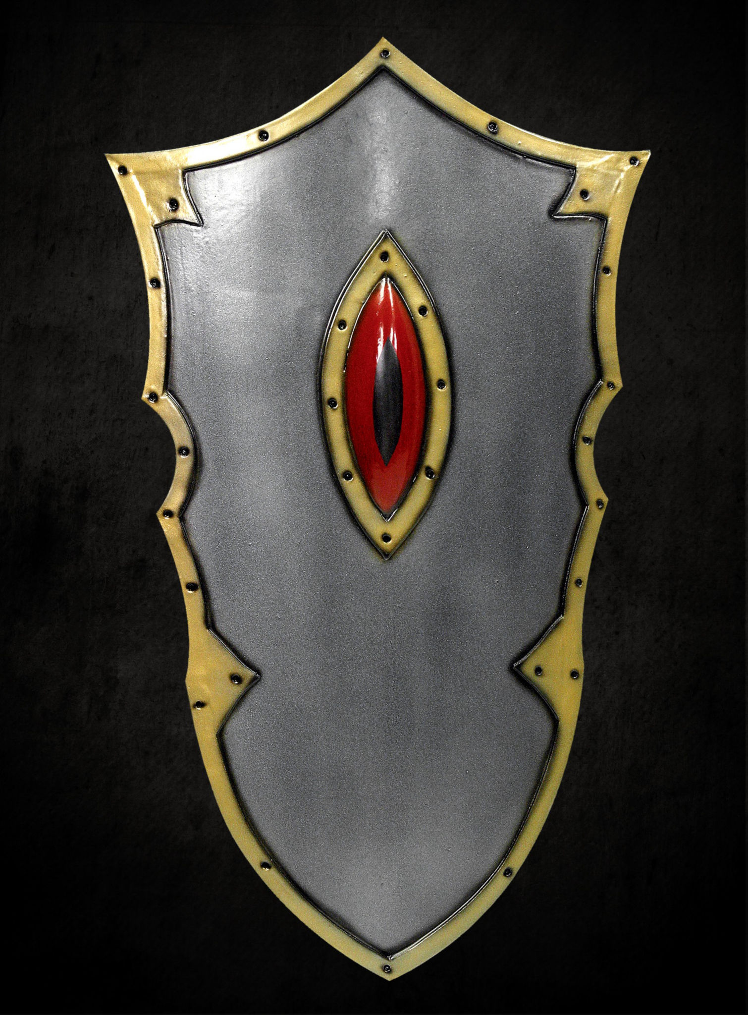 Todesauge-Schild Polsterwaffe 
