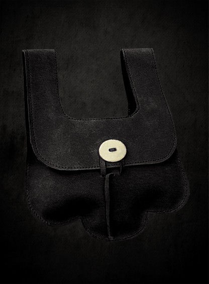 Muschelförmige Gürteltasche 