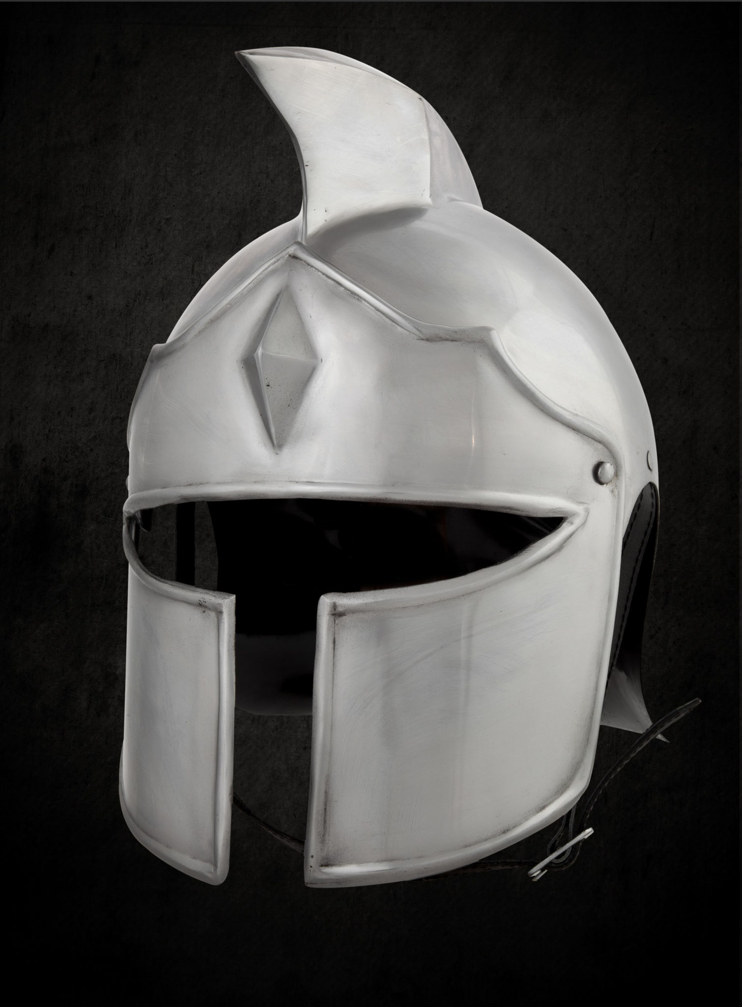 Futuristischer Stahlhelm 