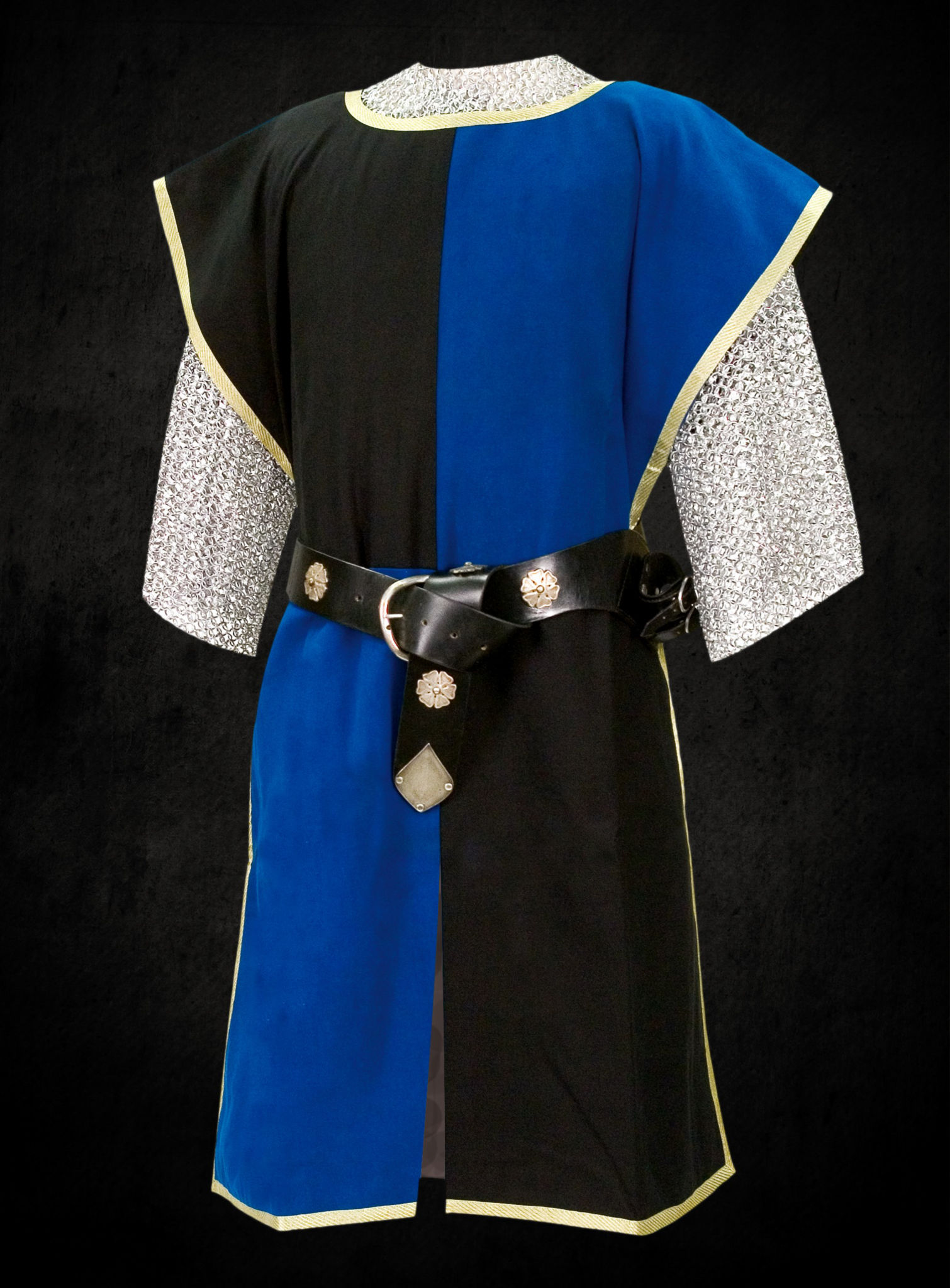 Waffenrock schwarz-blau 