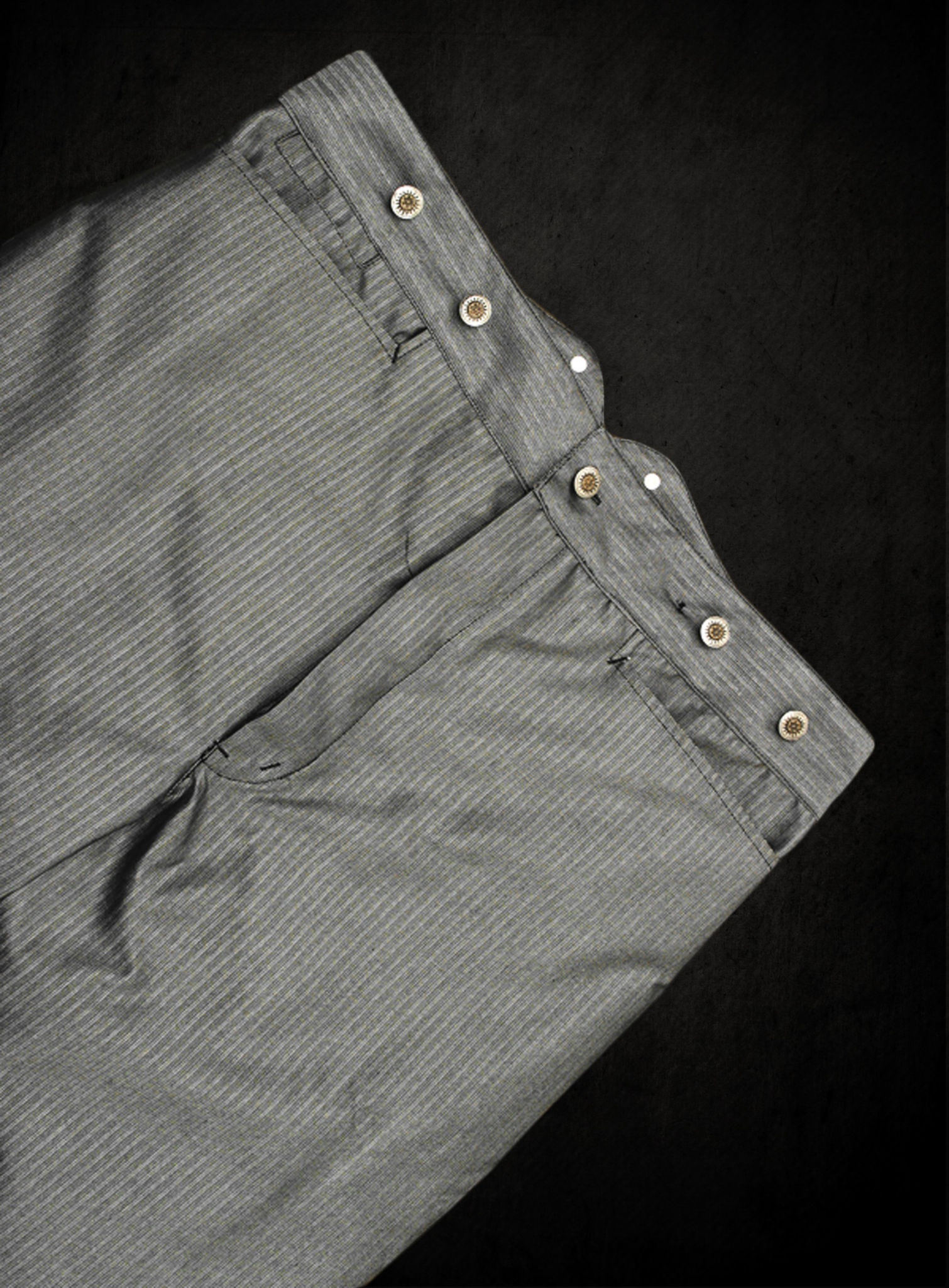 Blaue Cowboyhose 