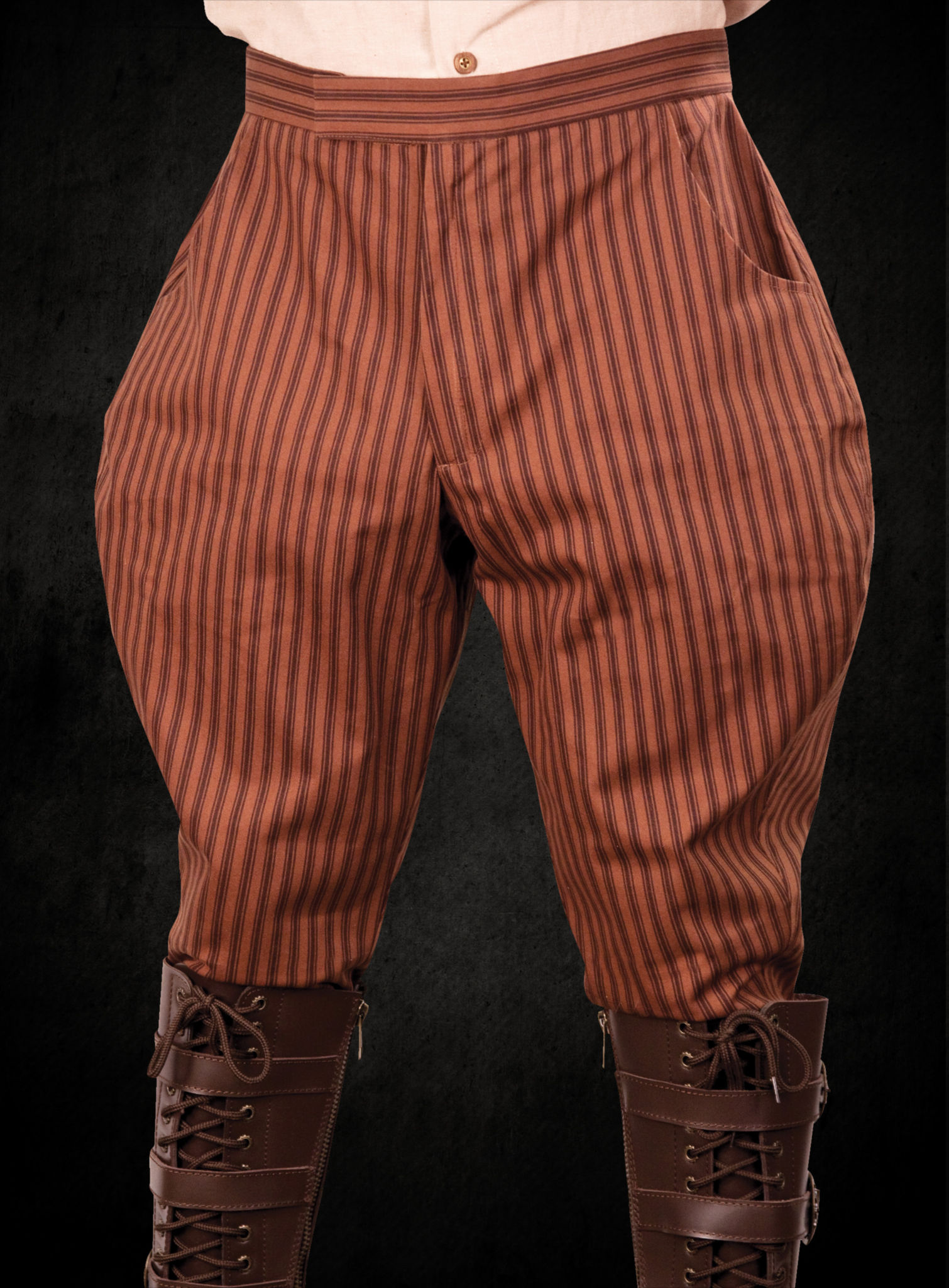 steampunk striped pants